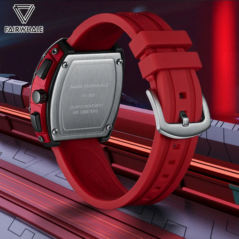 Mark Fairwhale Multifunctional Clock For Men Waterproof Sports