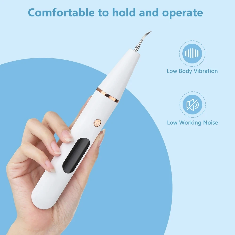 Sonic Cleaner Scaler Calculus Cleaning Tartar Dental Whitening Devices Eliminator Remover Ultra Electic Sonic Tooth Cleaner