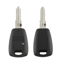 YIQIXIN รีโมทคอนโทรลแบบทรานสปอนเดอร์สำหรับรถยนต์  ฝาครอบกุญแจสำหรับ Fiat Punto Doblo Bravo Palio Stilo Albea Seicento  ใบมีด SIP22/GT15R แบบยังไม่ได้ตัด 4