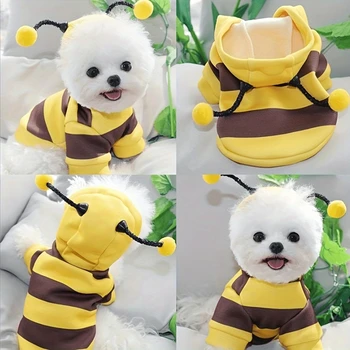 Cute Bee Pet Hoodie 1
