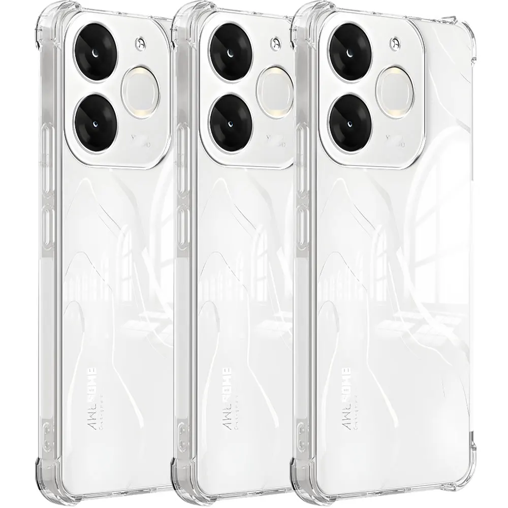 Sleek Transparent Soft TPU Silicone Phone Case - Clear Back Cover