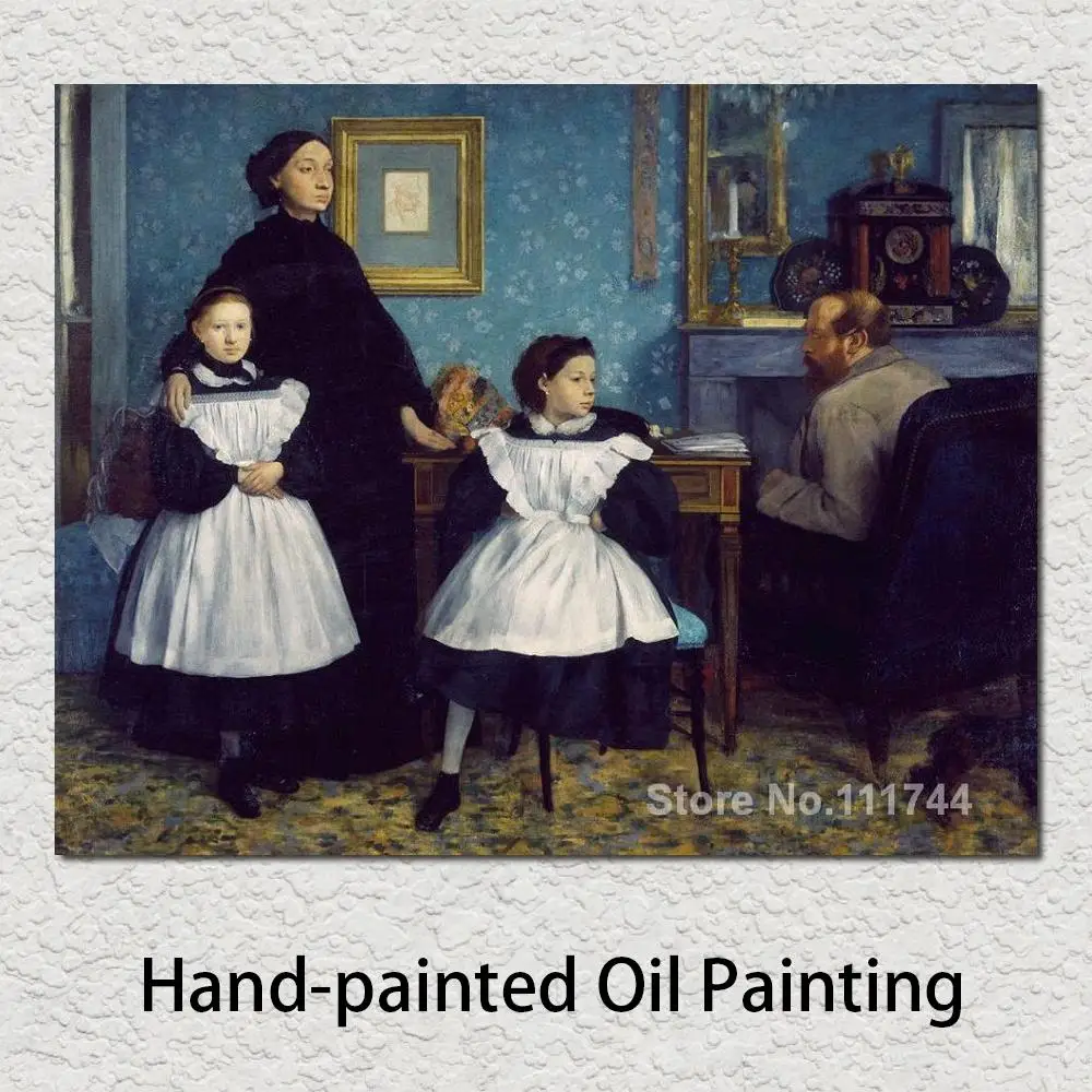 

Oil Painting of Dancers The Bellelli Family 67 by Edgar Degas Art High Quality Handmade