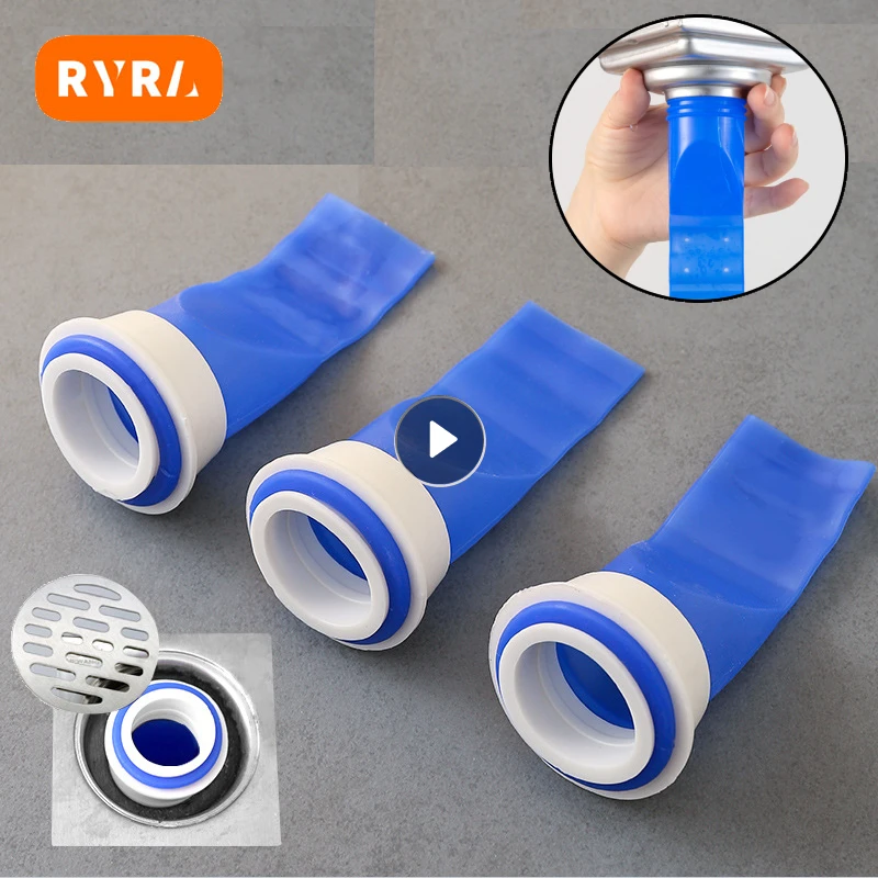 

Silicone Floor Drain Deodorant Core Tube Sealed Drainage Deodorization Insect Prevention Backflow Prevention Device Kitchen Tool