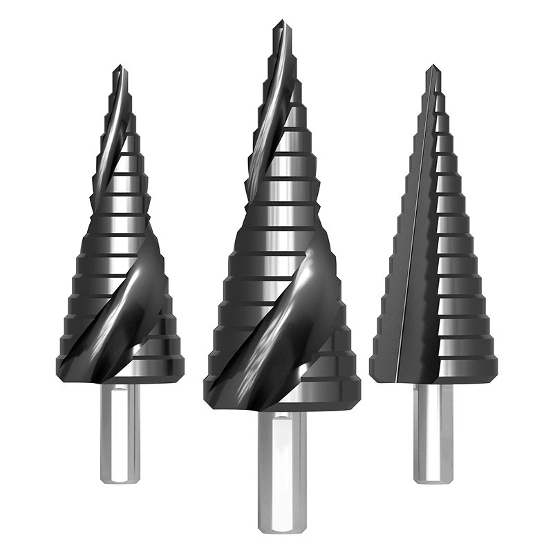 High Quality HSS Cobalt Industrial Grade Tialn Stainless Steel Reaming Drill Pagoda Drill