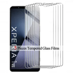 Premium 9H Tempered Glass Screen Protector - Clear Protective Films (Pack of 5) - High Definition (Clear - 5Pcs)