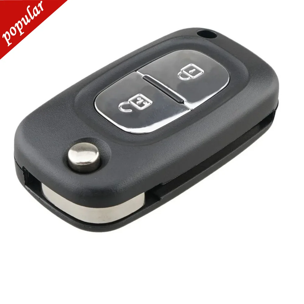 

2/3 Buttons Car Remote Key Case Cover Flip Fob Folding Uncut Blade Shell For Renault Fluence Clio/Megane /Kangoo Modus Key Shell