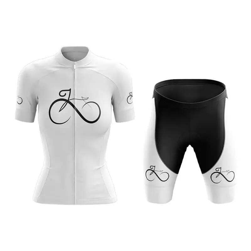

2022 Summer Women's Reflective Cycling Short Sleeve Jersey and Shorts Set