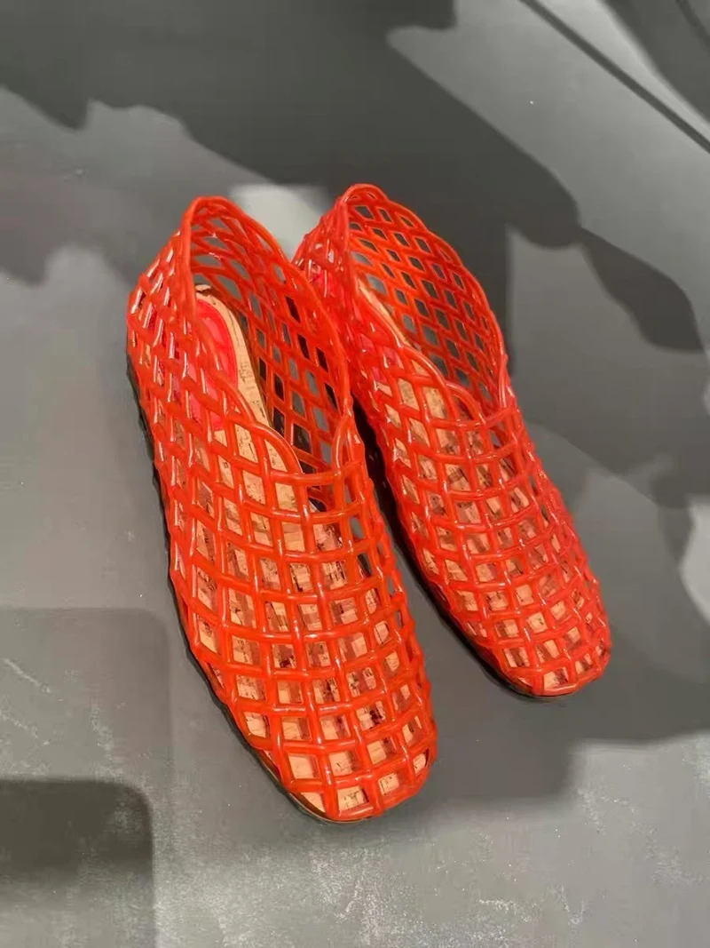 SummerEase Square-Toe Wedge Sandals Sf9a8cc129f8a4ffa86c602a62dc5af376