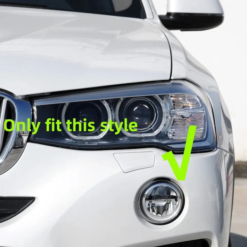 Copertura Per Lavafari Sinistra 51117338567 Per BMW X4 F26 2014-2017 – ABS Nero, Ricambio OEM