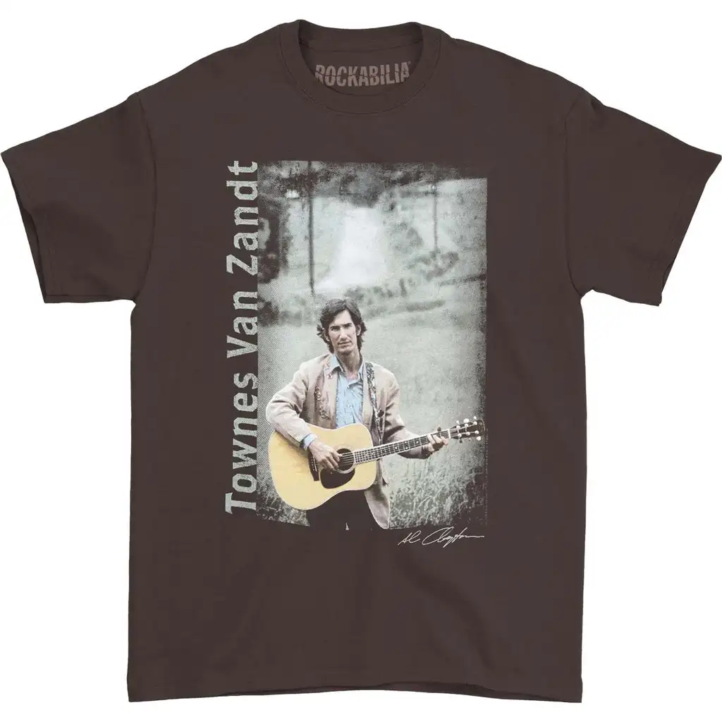 Townes Van Zandt Leavin On My Way T Shirt