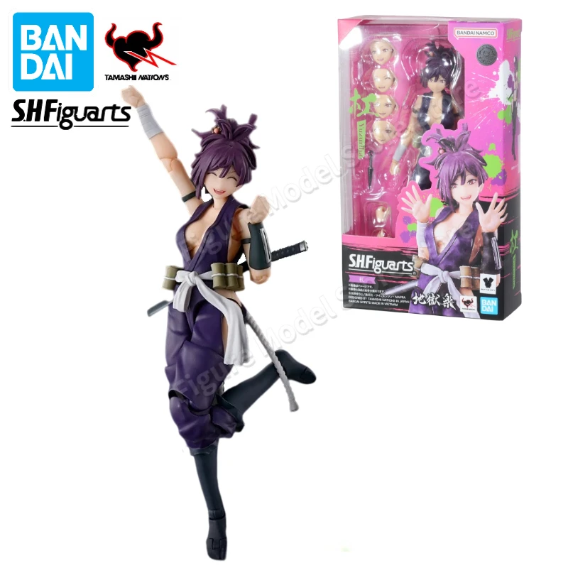 

In Stock 100% Original Bandai S.H.Figuarts SHF Jigoku Raku Yuzuriha Hell's Paradise Anime Action Figures Toys Models