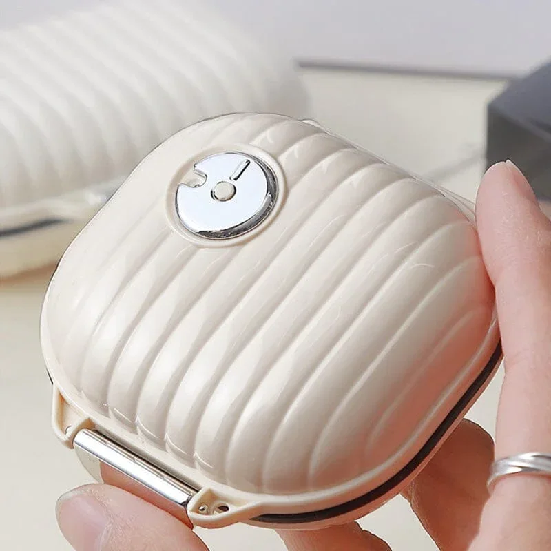 Mini Portable Pill Box Travel Seven Days Multi Grid Split Package Pills Tablets Sealed Storage Box Pill Organizer Weekly