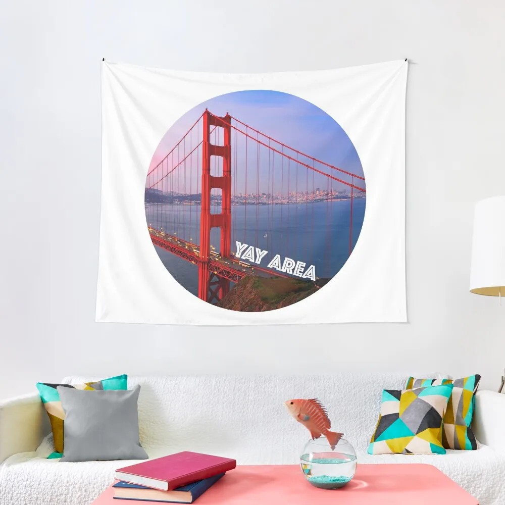 

San Francisco Golden Gate Yay Area Tapestry Cute Decor Room Decor Room Aesthetic Aesthetic Tapestry