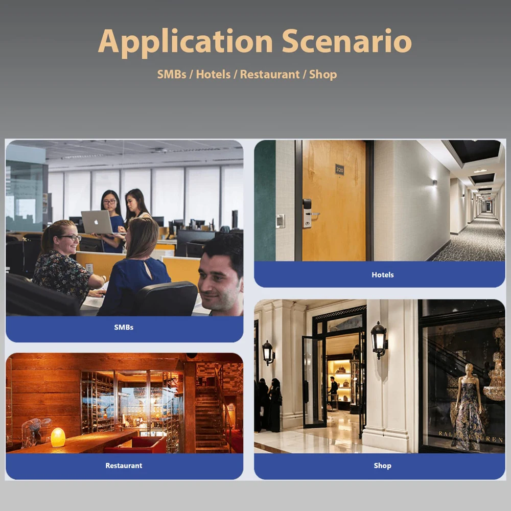 8포트 PoE+@120W용 8포트 기가비트 PoE 스위치, 업링크 기가비트 포트 1개 및 SFP 슬롯 1개, 액세스 포인트 IP 카메라 포함 IEEE 802.3af/at