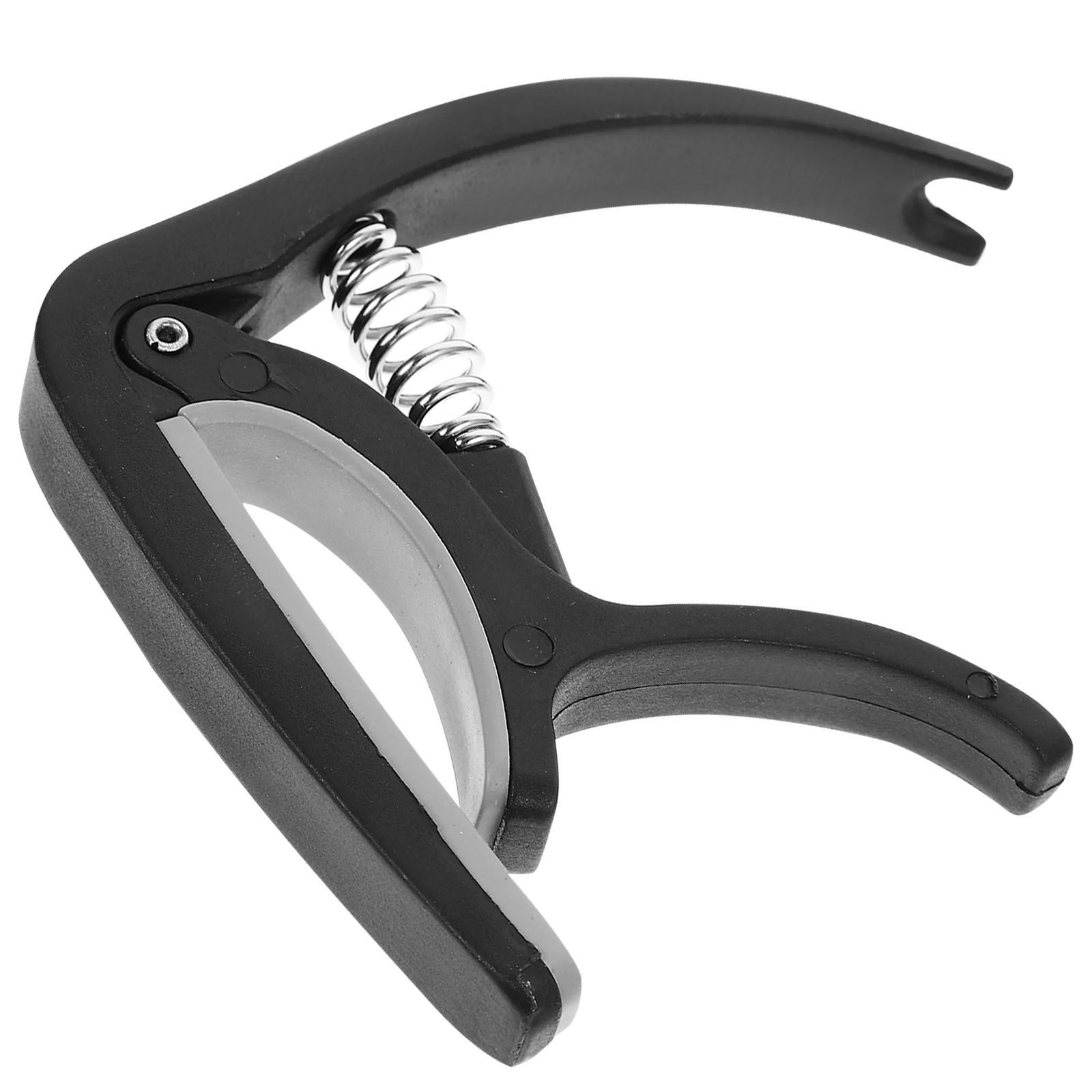 

Folk Guitar Capo for Ukulele Tuner Clip Acoustic Clamp Accessories Dual Purpose Men Plastic Man and Women
