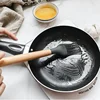12PCS Silicone Kitchenware Non-Stick Cookware Kitchen Utensils Set Spatula Shovel Egg Beaters Wooden Handle Cooking Tool Set 6