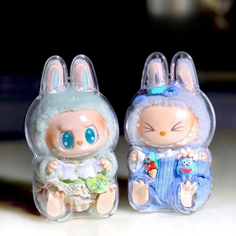LABUBU Have a Seat DADA 座り透明ケース付けます❗️ THE MONSTERS - Have a Seat Vinyl Plush Blind Box | Blind