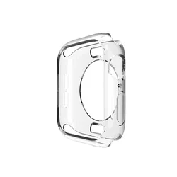 Premium Soft Silicone Protective Case for Smartwatch - Lightweight Cover Shell, Various Sizes (Tr)