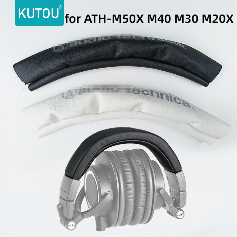 KUTOU Replacement Headband for Audio-Technica ATH-M50X M40 M30 M20X Headphone Headband Pad Cushion Replace Cover