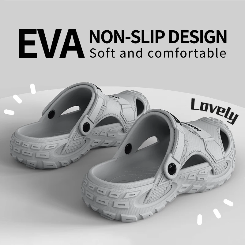 EVA sandals in , thick soft soled for outdoor wear, beach shoes sports, and...