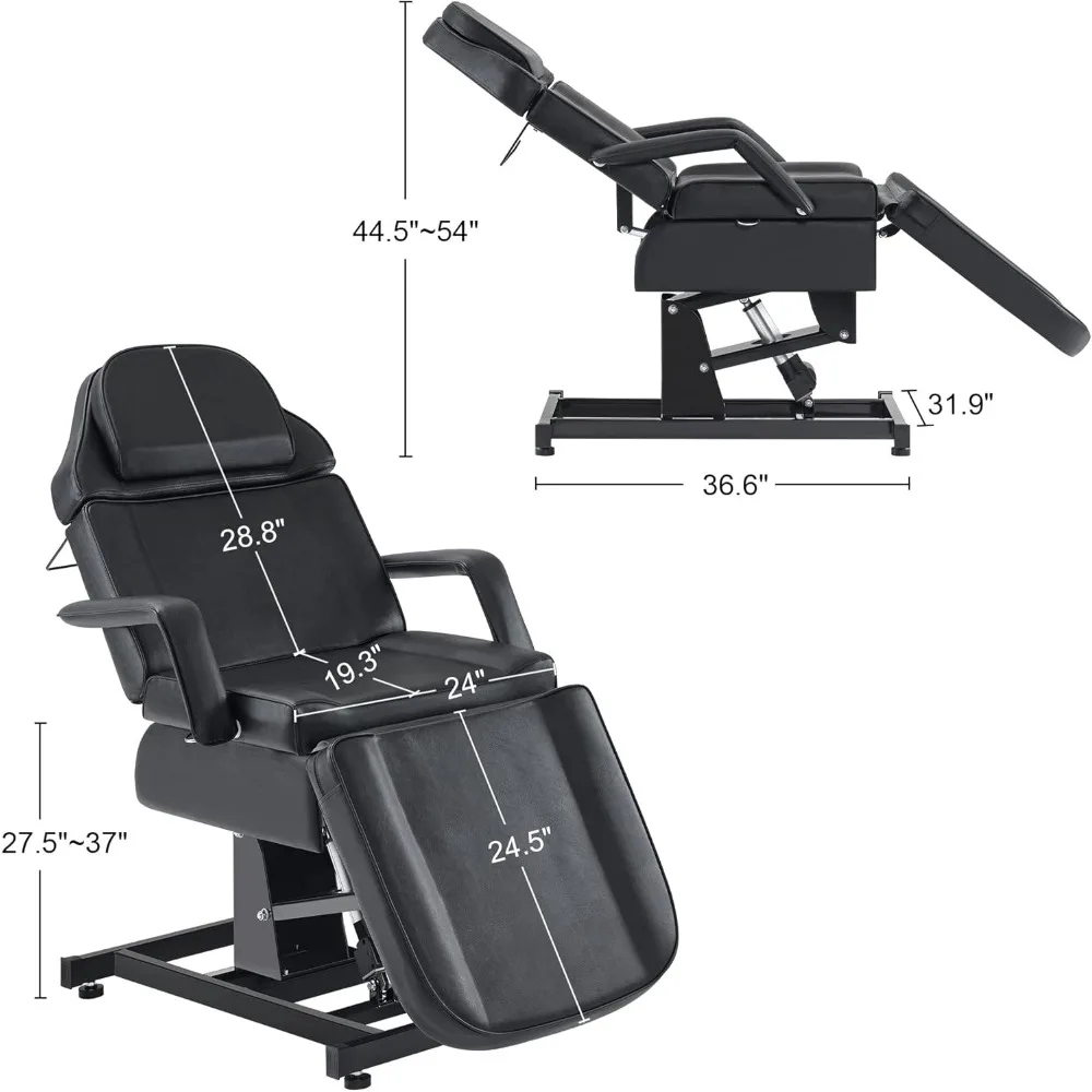 Description Picture 4 of itemMassage Table, Tattoo Table, Electric Tattoo Chair, Facial Bed for Esthetician, Tattoo Bed with 3 Motors Electric Adjustment