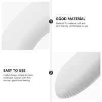 Toddler Toilet Seat Soft Pads Training Cushion for Children White Potty Kids Baby 2