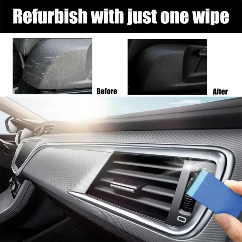 Plastic Restore Revitalizer Clean Restore Gloss Black Shine Plastic  Renovator Longlasting Plastic Coating Car Accessories