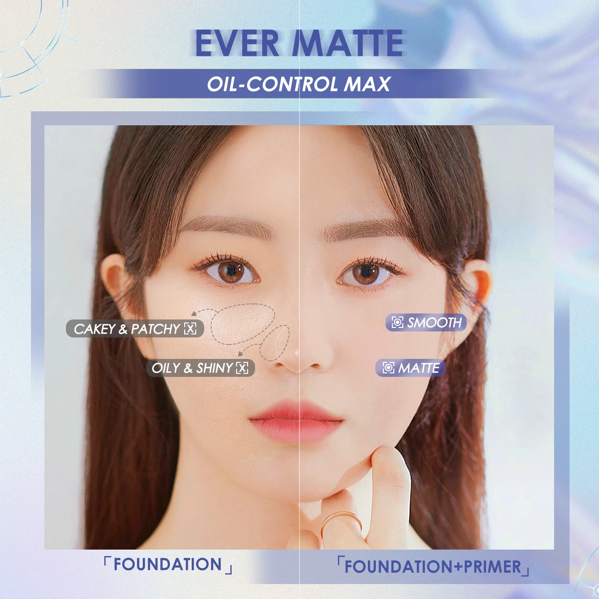 Makeup Primer FOCALLURE Invisible Pore Light Oil-Free Finish No Creases Not Cakey Face Concealer Women Cosmetics