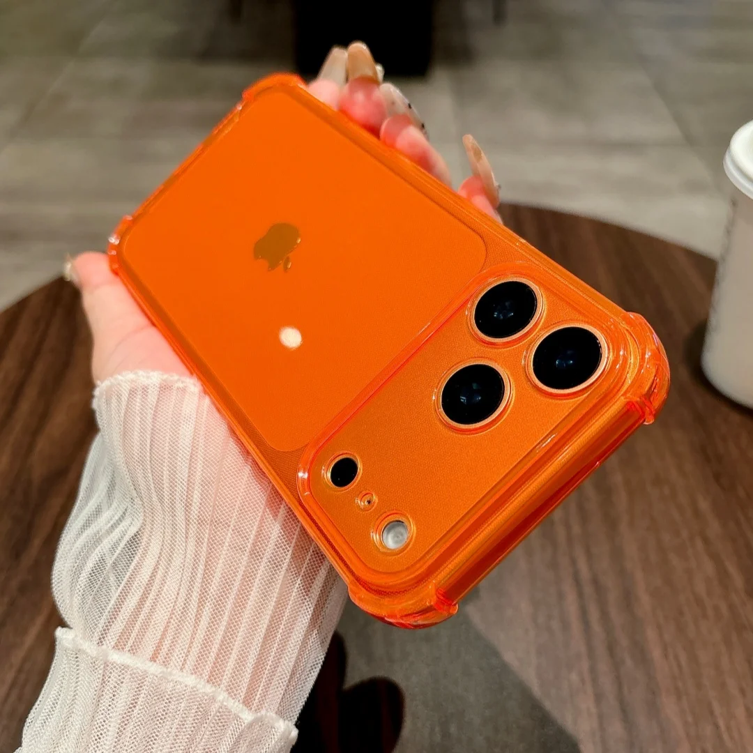 Four Corner Anti-Fall Clear Phone Case - Soft TPU Protective Shell