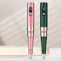 (S02) Nano Microcrystal Pen, Facial Beauty Skin Care Tool, Facial Massage Instrument - With 2 Disposable Replacement Heads 1