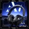 Aula A7 Pro Four Mode Gaming Headphone 7.1 Analog Surround Sound Independent Hi-Fi Chip E-sports Headset Detachable Microphone