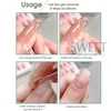 100ml False Nail Tips Solid Adhesives Gel Remover Nail Liquid Easy To Soften Remover Press On Nails Gel Fake Tips Remover Tools 6