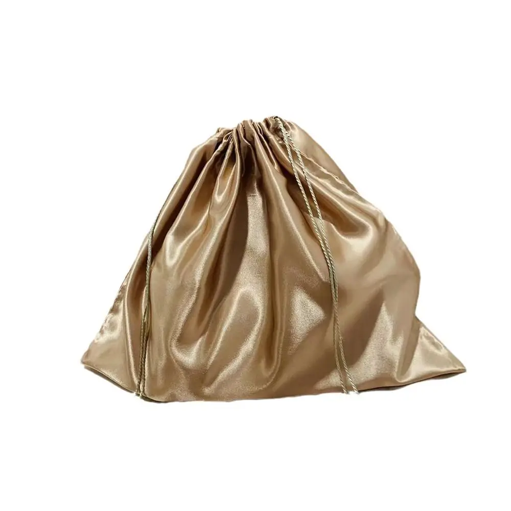 Silk Cloth Dust Bags with Drawstring for Travel and Storage