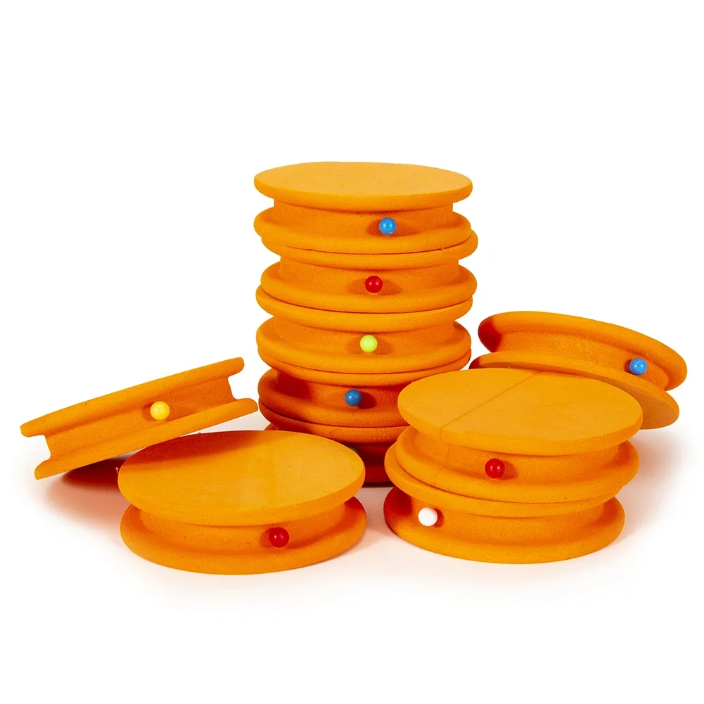 Carp Fishing Rig Winders 10pcs Line Leader Winder Spooler + 10 Pins EVA Plate Hook Storage Line Winder Pesca Fishing Accessories