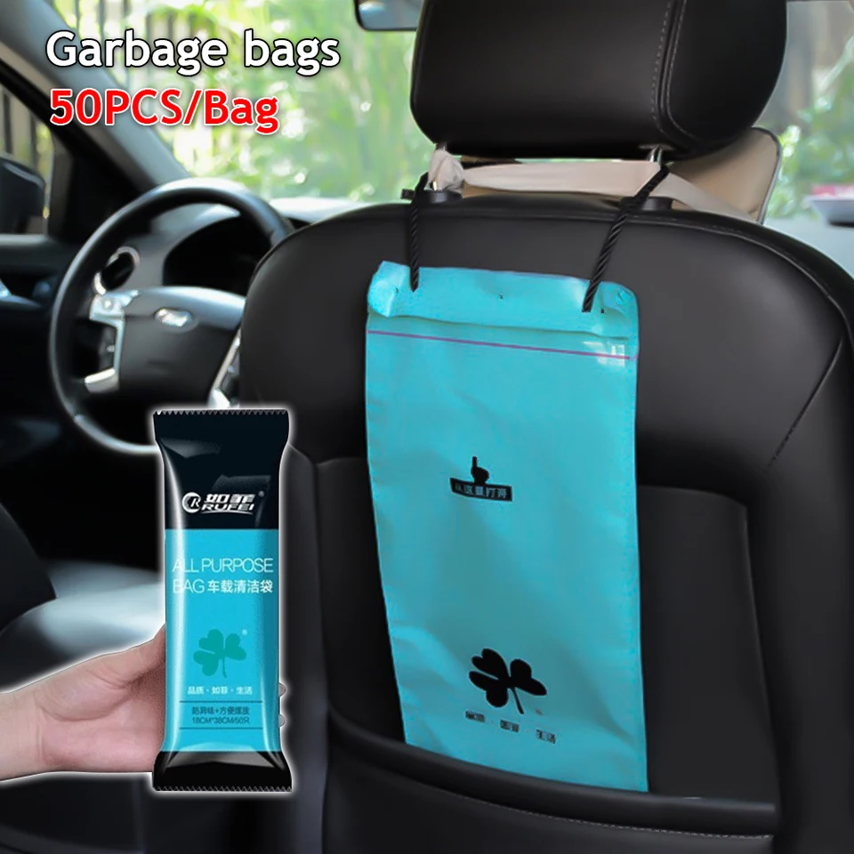 Seat Organizer Reusable Trash Bag For Car Car Garbage Can Yuyamidu