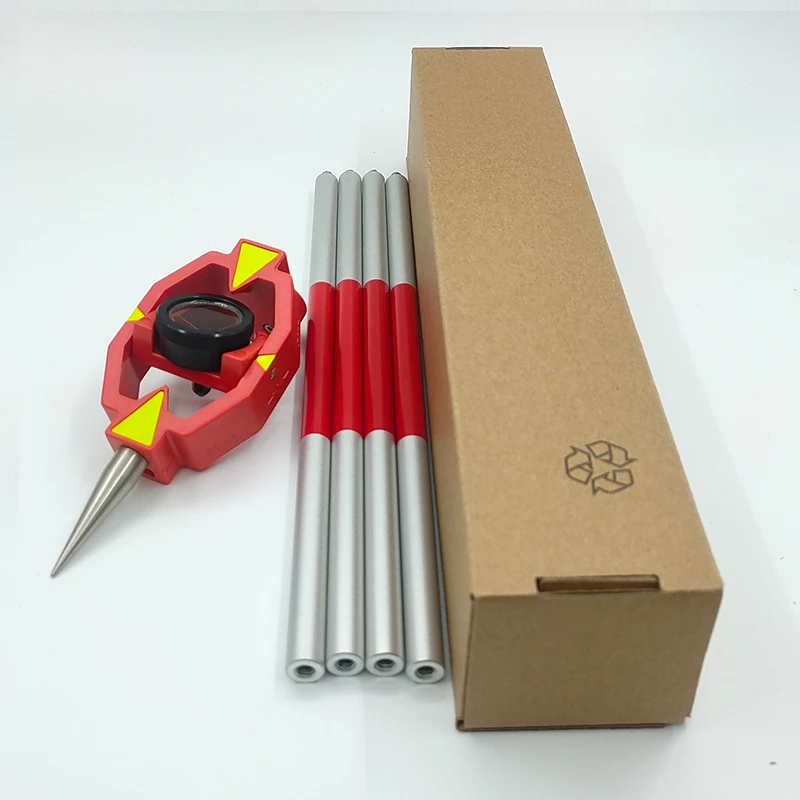 Mini Prisma Con Varilla, Mini Prisma Con Varillas, 4 Varillas Para Estacion Total 30 Cm Barra Conjunto Extensible Sistema De Mini Prisma Constante - Foto 7