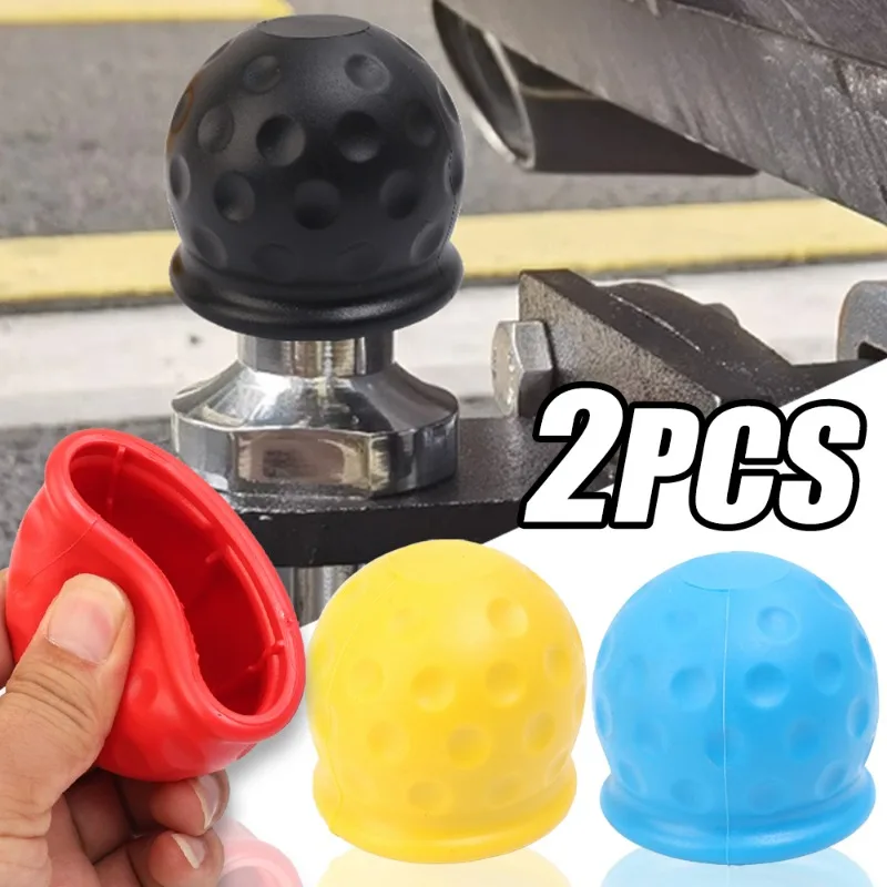Car Trailer Ball Head Cover Car Yacht Trailer Sphericity Cover Universal Auto Connection PVC Sphere Head Protective Case car trailer ball cover