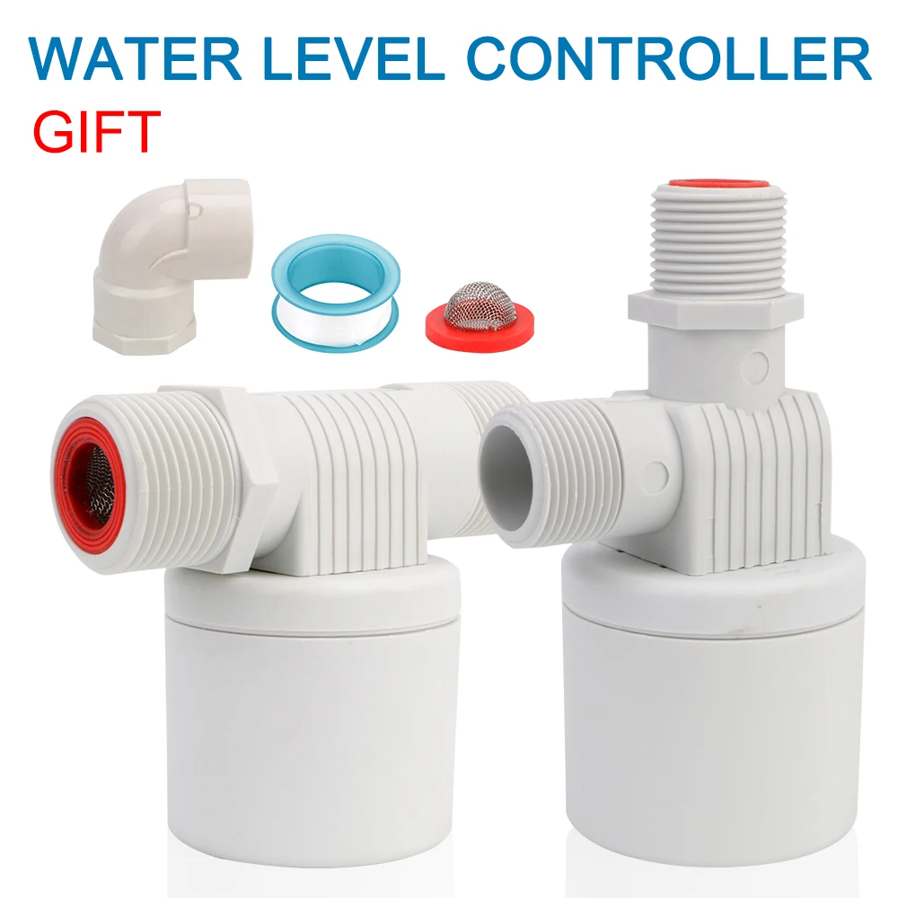 

HILIFE Inside Installed 1/2'' 3/4'' 1'' Anti Corrosion Nylon Ball Balve Full Automatic Float Valve Durable Water Level Control