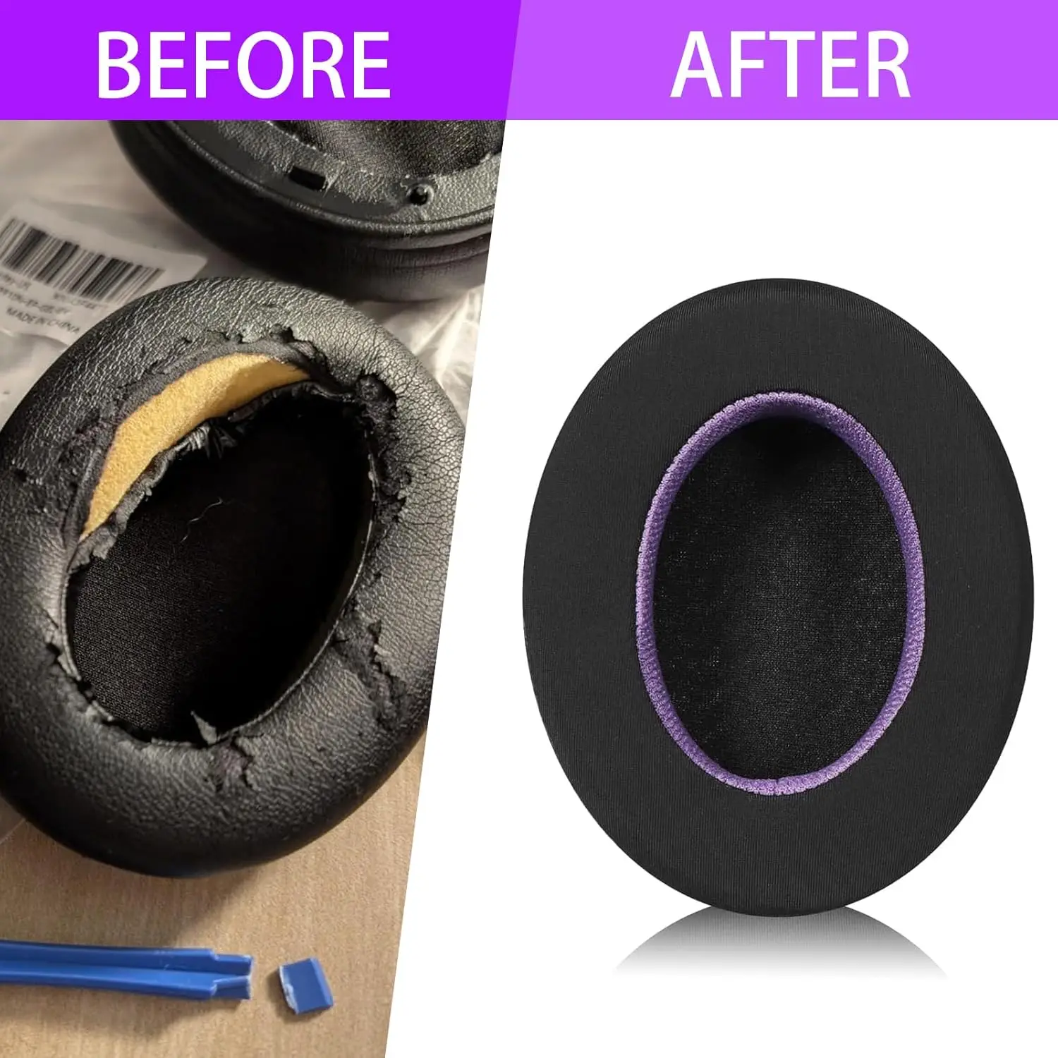 Replacement Ear pads for Sony WH-XB910N Headphones Skin-Friendly Cotton Memory Foam Ear Cushions High Quality Earpads headset