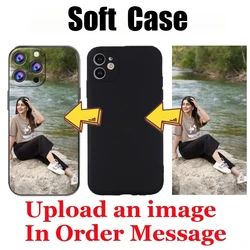 Personalized Photo Custom Phone Case - Soft Silicone Glass Back Cover for HONOR 400 Pro (Soft Case)