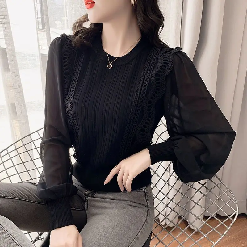 blusa roupas femininas 2023 primavera nova coreano