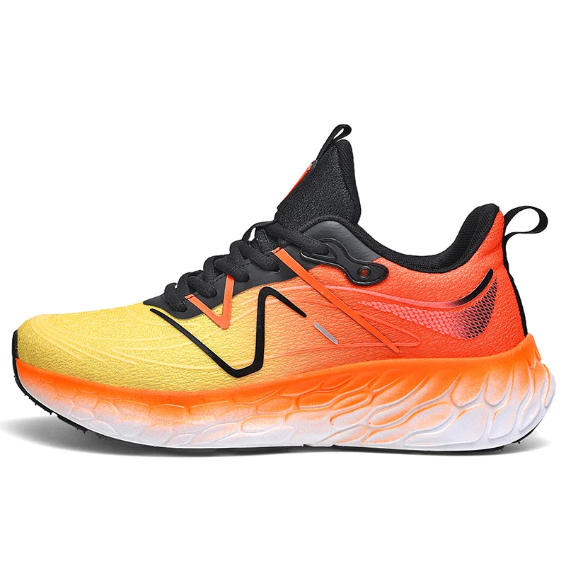 

Men sneakers Lightweight Cushioning Outdoor Male Running Shoes casual Sport Shoes Elastic Women's sneakers Shoes Tenis Masculino