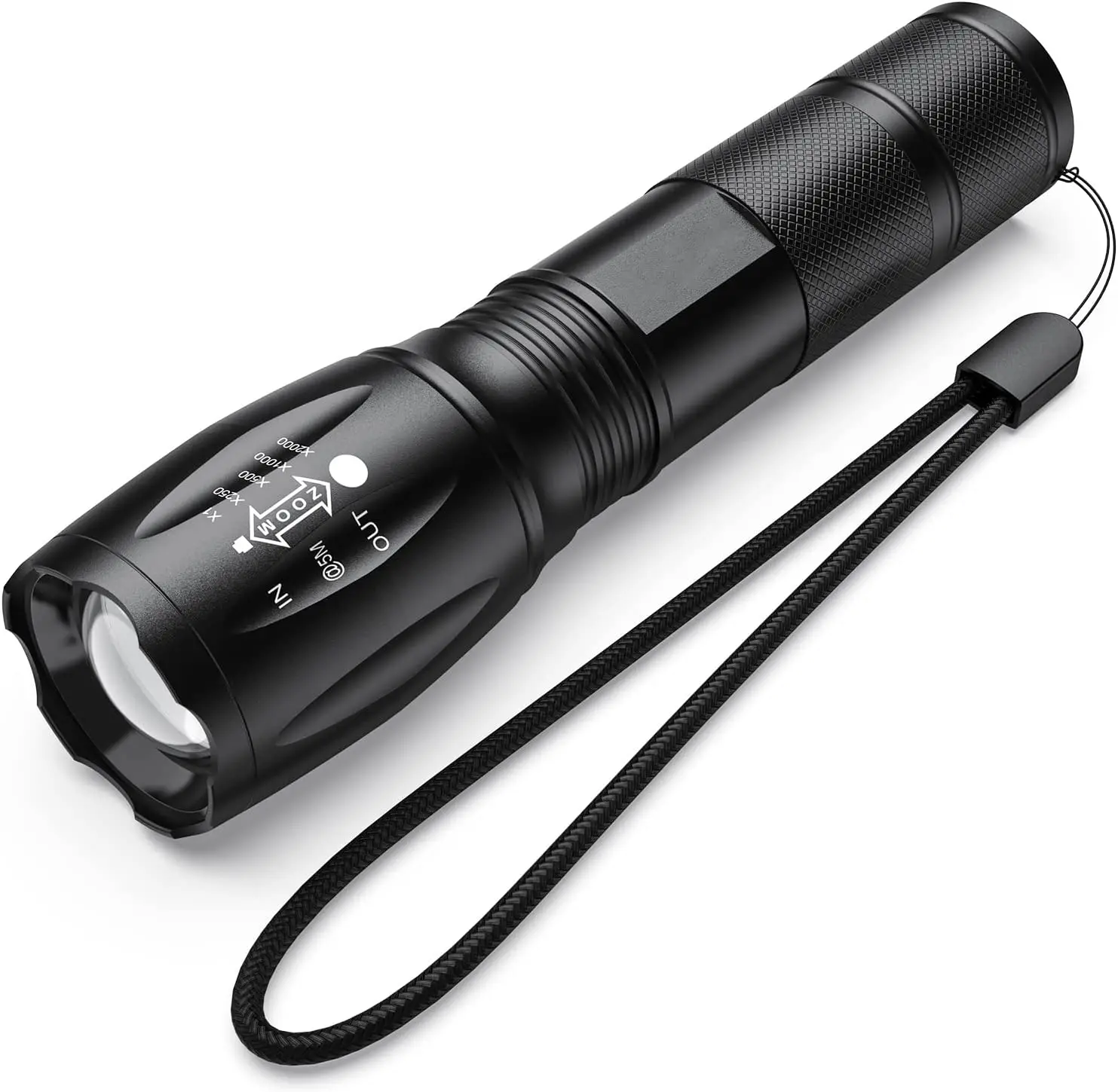 

C2 LED Tactical Flashlights High Lumen Zoomable 5 Modes Waterproof Light Camping Accessories Outdoor Gear Emergency Flashlight