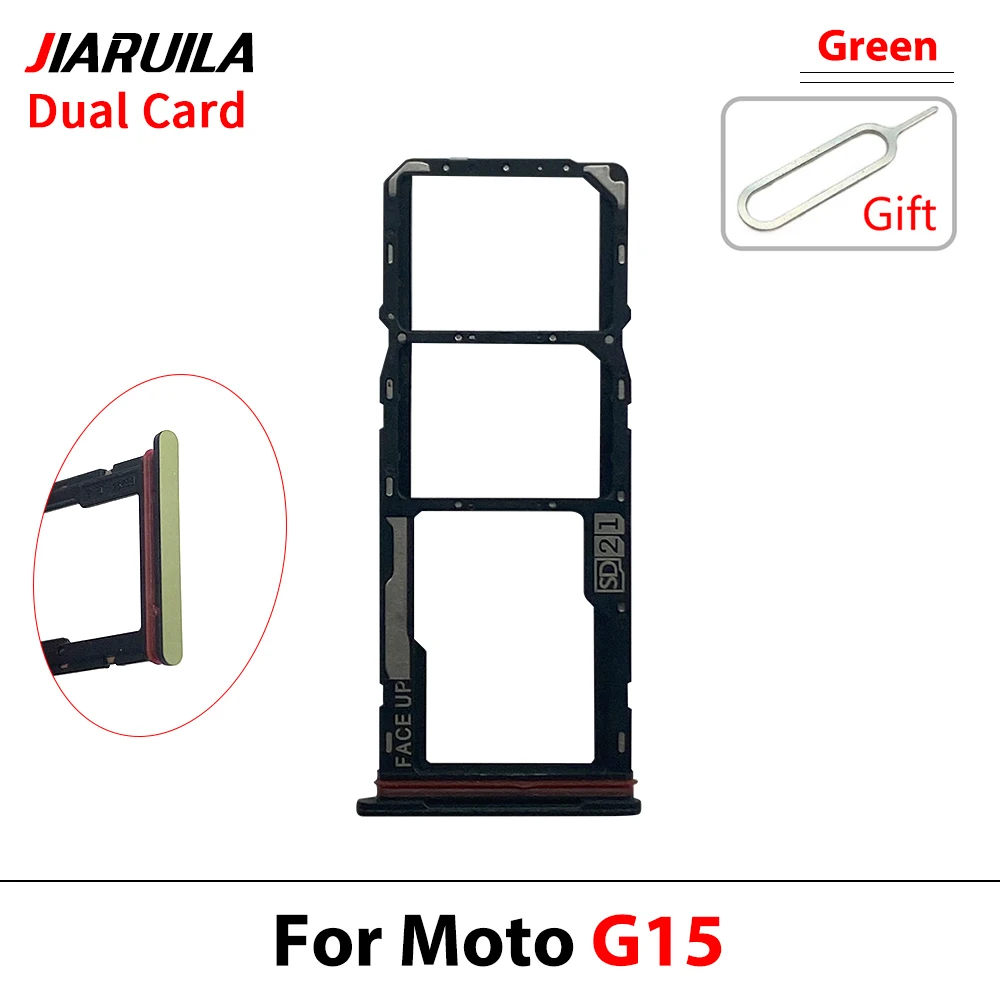 Dual Sim Card Slot Tray Holder and Reader Socket Parts