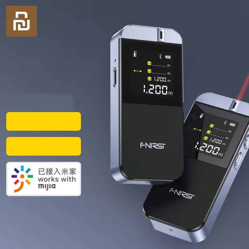 

XIAOMI Mini Smart Laser Rangefinder 40m for home High Precision Digital Laser Range Finder Measuring Tools Work With Mijia App