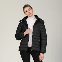 COUTUDI Women Autumn Winter Down Coat With Hooded Warm Jacket Women's Parka Female Puffer Jacket Women's Outerwear Clothing 1