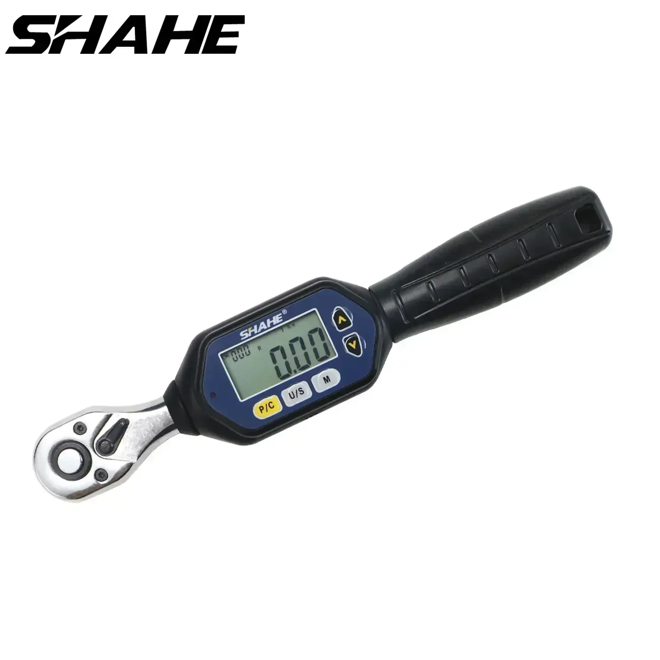 SHAHE Mini Torque Wrench one quarter three eighths one half inch portable wrench bidirectional ratchet head torque wrench digital hand tools AWM