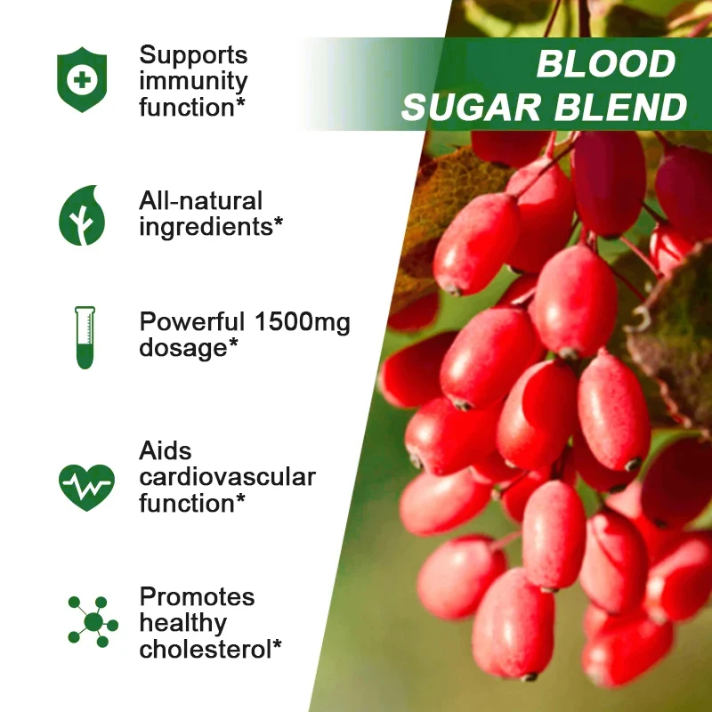 Berberine with Ceylon Cinnamon 1500 mg-10-in-1 Supplement for Heart & cardiovascular Support Metabolism & Energy-Vegan berberine capsules