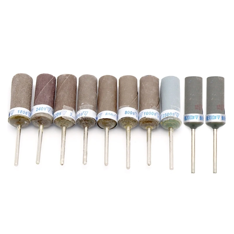 

Grit 180 to Sand Paper Bar Sandpaper Rotary Cutter 2.35mm Rod Abrasive Grinding Electric Drill Accessories