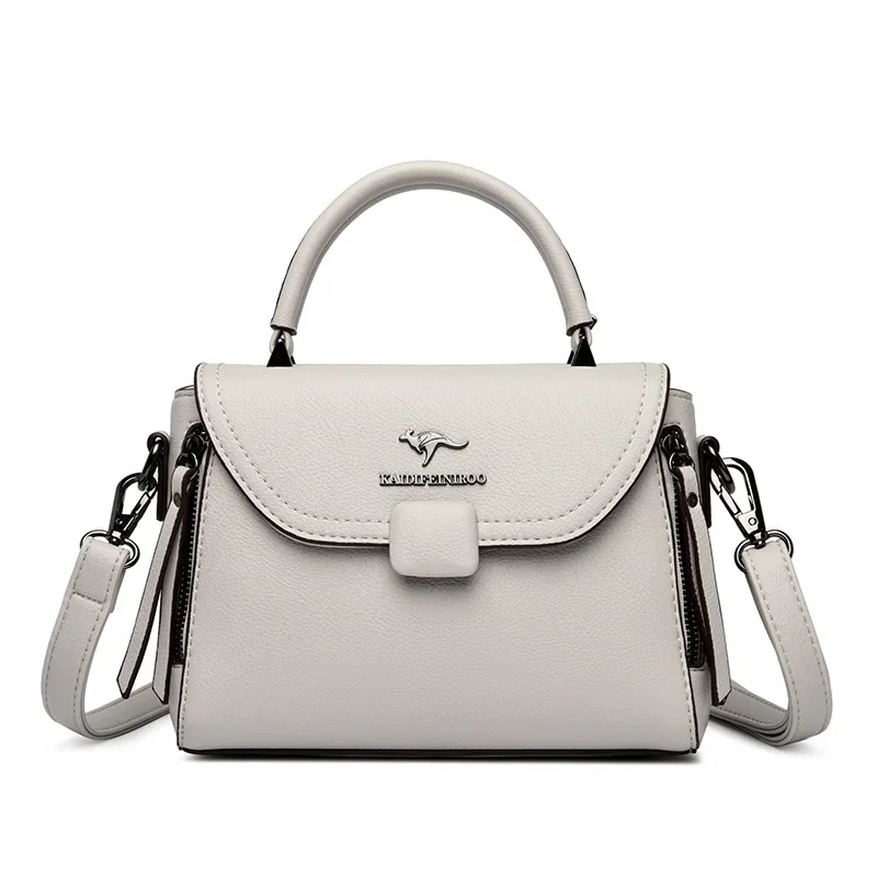 حقيبة نسائية متقاطعة للجسم مصنوعة من الجلد الناعم،...